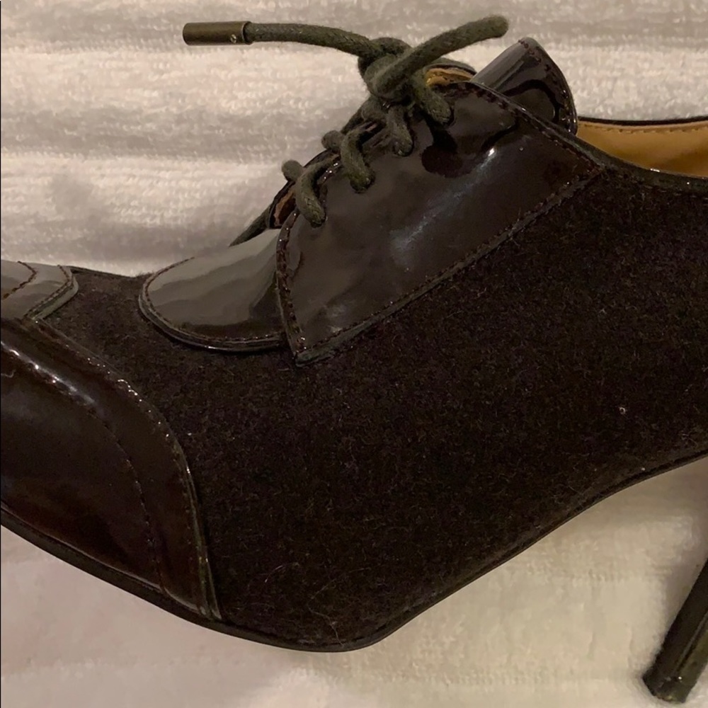 CIRCA JOAN&DAVID LUXE Heels. Leather&Material. 7.5​​​​​​​​​​​​​​​​​​​​​ - Picture 10 of 10